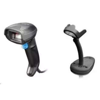 Datalogic Gryphon I GD4520, 2D, USB, zestaw (USB), czarny, podstawka
