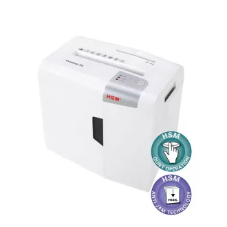 Niszczarka HSM Shredstar X8 (cięcie: Łączone 4,5x30mm | wejście: 220mm | DIN: P-4 (3) | papier, zszywki, karty plastikowe, CD) Niszczarka HSM Shredstar X8 (cięcie: Łączone 4,5x30mm | wejście: 220mm | DIN: P-4 (3) | papier, zszywki, karty plastikowe, CD)