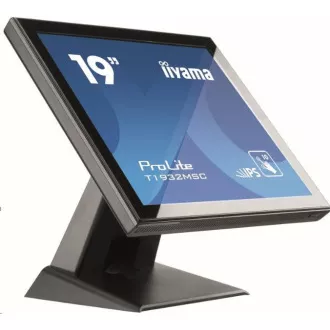 Iiyama ProLite T1932MSC, 48,3 cm (19 ''), przewidywany pojemnościowy, 10 TP, czarny