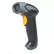 Brzozowy ręczny laserowy czytnik kodów kreskowych BS-115, USB, czarny