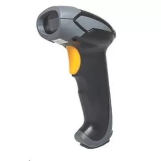 Brzozowy ręczny laserowy czytnik kodów kreskowych BS-115, USB, czarny