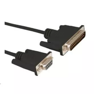 Kabel szeregowy (RS232) do drukarek kasowych FD9-MD25, 1,5m Kabel szeregowy (RS232) do drukarek kasowych FD9-MD25, 1,5m