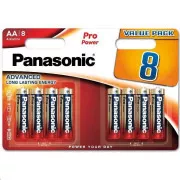 PANASONIC Pro Power Baterie alkaliczne LR6PPG/8BW AA 1, 5V (Blistr 8szt)