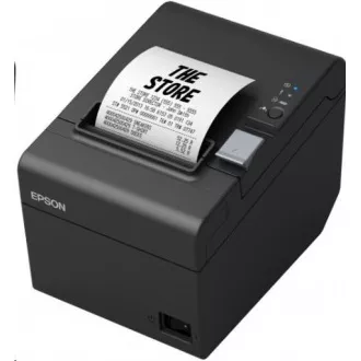 Epson TM-T20III, kasa fiskalna, USB/LAN, 8 pkt/mm (203 dpi), obcinarka, czarny - Rozpakowany