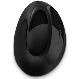 CONNECT IT FOR HEALTH ergonomiczna mysz pionowa, bezprzewodowa, czarna