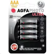 Bateria alkaliczna AgfaPhoto Ultra LR03 / AAA, 4 szt.