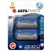 Bateria alkaliczna AgfaPhoto Power LR20/D, blister 2szt