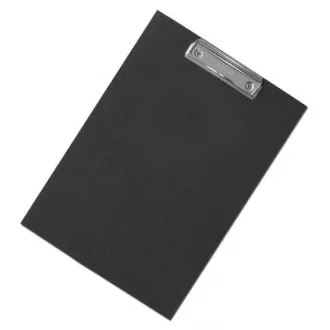 Blok do pisania A4 jednopłytkowy laminowany czarny