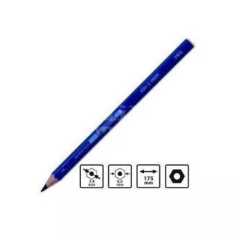 Ołówek 3422 gruby niebieski