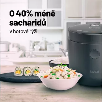 Lauben Low Sugar Rice Cooker 1500AT - urządzenie do gotowania ryżu - Rozpakowany