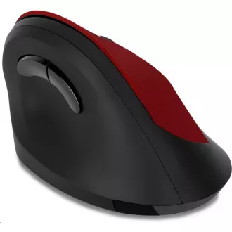 CONNECT IT FOR HEALTH ergonomiczna mysz pionowa (+ 1x baterie AA gratis), bezprzewodowa, czerwona CONNECT IT FOR HEALTH ergonomiczna mysz pionowa (+ 1x baterie AA gratis), bezprzewodowa, czerwona