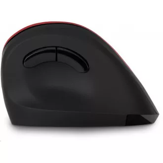 CONNECT IT FOR HEALTH ergonomiczna mysz pionowa (+ 1x baterie AA gratis), bezprzewodowa, czerwona CONNECT IT FOR HEALTH ergonomiczna mysz pionowa (+ 1x baterie AA gratis), bezprzewodowa, czerwona