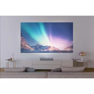 Projekcja laserowa Optoma TV CinemaX P2 (DLP, LASER, FULL 3D, UHD, 3 000 ANSI, HDMI, RJ45, głośnik 2x10W)