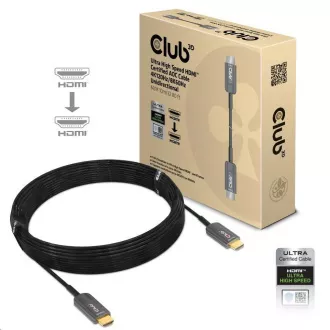 Kabel Club3D Ultra Fast HDMI™ z certyfikatem AOC 8K60Hz, 4K120Hz, 10m