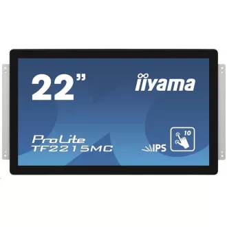 iiyama ProLite TF2215MC-B2, 54,6 cm (21,5 ''), przewidywany pojemnościowy, 10 TP, Full HD, czarny iiyama ProLite TF2215MC-B2, 54,6 cm (21,5 ''), przewidywany pojemnościowy, 10 TP, Full HD, czarny