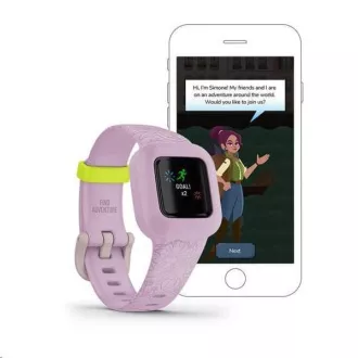 Garmin vívofit junior3 różowy - Rozpakowany