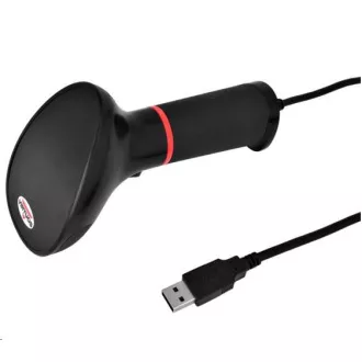 Czytnik 2D Virtuos CCD Virtuos HT-855A, USB, podstawka, czarny