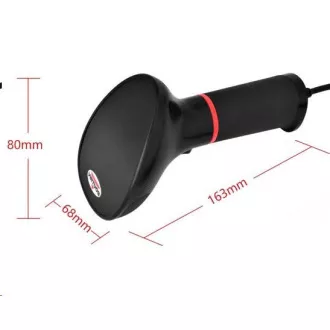Czytnik 2D Virtuos CCD Virtuos HT-855A, USB, podstawka, czarny
