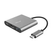 Adapter TRUST DALYX, 3 w 1, USB-C
