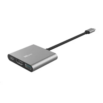 Adapter TRUST DALYX, 3 w 1, USB-C Adapter TRUST DALYX, 3 w 1, USB-C
