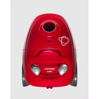 Concept VP8350 Odkurzacz workowy Bello czerwony 700 W