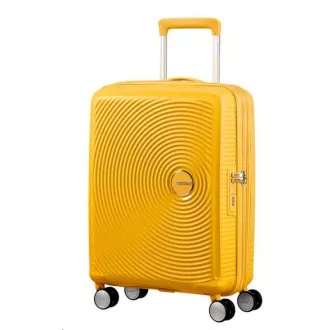 American Tourister Soundbox SPINNER 55/20 EXP TSA Złoty żółty American Tourister Soundbox SPINNER 55/20 EXP TSA Złoty żółty