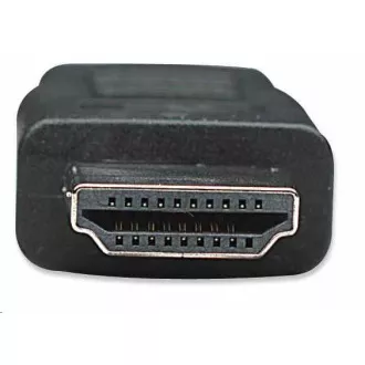 Kabel Manhattan HDMI do DVI-D, Dual Link, 1 m, czarny Kabel Manhattan HDMI do DVI-D, Dual Link, 1 m, czarny