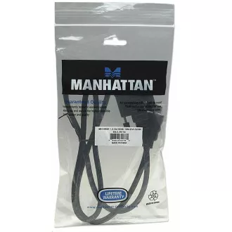 Kabel Manhattan HDMI do DVI-D, Dual Link, 1 m, czarny Kabel Manhattan HDMI do DVI-D, Dual Link, 1 m, czarny
