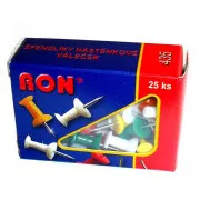 Wałki ścienne Pins Ron kolorowe 25szt