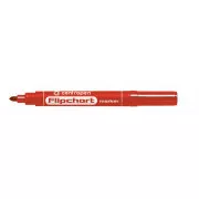 Marker Centropen 8550 do Flipchart czerwona cylindryczna końcówka 2,5 mm