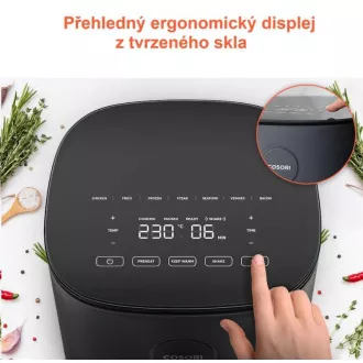 Cosori L501 PRO 4,7L - frytownica na gorące powietrze   5x szaszłyki i grill. Grill