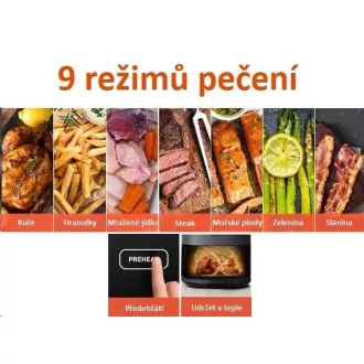 Cosori L501 PRO 4,7L - frytownica na gorące powietrze   5x szaszłyki i grill. Grill