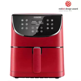 Cosori CP158-AF PREMIUM - frytownica na gorące powietrze 5,5 l 5x szaszłyki i grill. ruszt, czerwony Cosori CP158-AF PREMIUM - frytownica na gorące powietrze 5,5 l 5x szaszłyki i grill. ruszt, czerwony