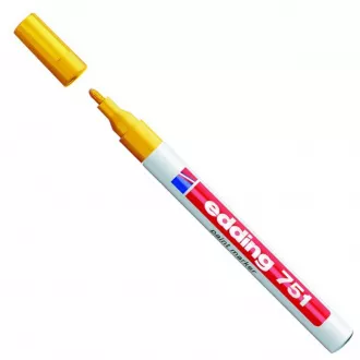 Marker Edding 751 lakier żółty 1-2mm