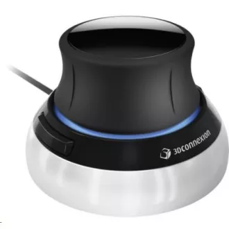 3Dconnexion SpaceMouse Compact 3DX-700059, czarna, srebrna