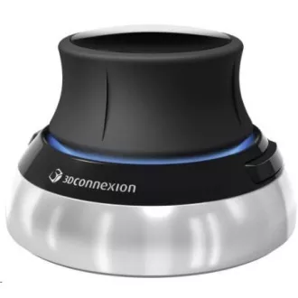 3Dconnexion SpaceMouse Compact 3DX-700059, czarna, srebrna