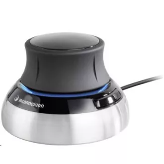 3Dconnexion SpaceMouse Compact 3DX-700059, czarna, srebrna