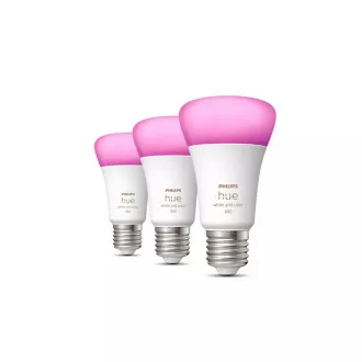 PHILIPS Hue White and Color Ambiance 6,5 W 800 E27 3 szt. PHILIPS Hue White and Color Ambiance 6,5 W 800 E27 3 szt.