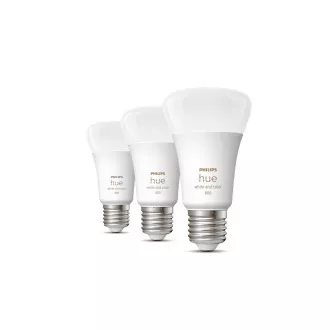 PHILIPS Hue White and Color Ambiance 6,5 W 800 E27 3 szt. PHILIPS Hue White and Color Ambiance 6,5 W 800 E27 3 szt.