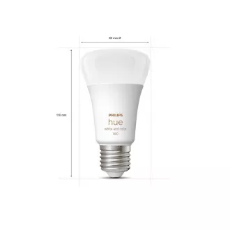 PHILIPS Hue White and Color Ambiance 6,5 W 800 E27 3 szt. PHILIPS Hue White and Color Ambiance 6,5 W 800 E27 3 szt.