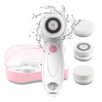 TOUCHBeauty 0759A Szczoteczka oczyszczająca 3w1 różowa TOUCHBeauty 0759A Szczoteczka oczyszczająca 3w1 różowa