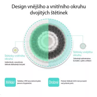 TOUCHBeauty 0759A Szczoteczka oczyszczająca 3w1 różowa TOUCHBeauty 0759A Szczoteczka oczyszczająca 3w1 różowa