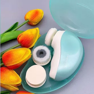 TOUCHBeauty 1387A Szczotka oczyszczająca 3w1 Zielona