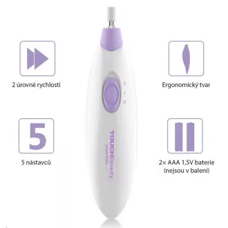 TOUCHBeauty 1039 Szlifierka do manicure i pedicure 5w1 TOUCHBeauty 1039 Szlifierka do manicure i pedicure 5w1