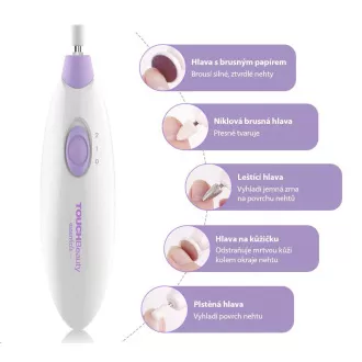 TOUCHBeauty 1039 Szlifierka do manicure i pedicure 5w1 TOUCHBeauty 1039 Szlifierka do manicure i pedicure 5w1