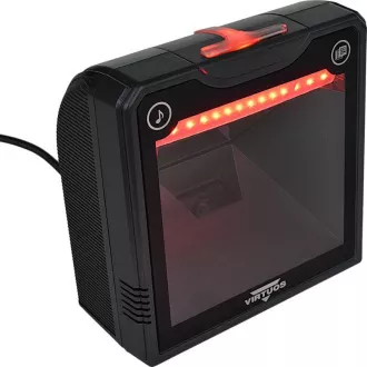 Czytnik Virtuos 2D HT-865A, stacjonarny, USB, czarny Czytnik Virtuos 2D HT-865A, stacjonarny, USB, czarny