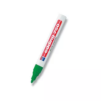 Marker Edding 750 zielony lakierowany 2-4mm Marker Edding 750 zielony lakierowany 2-4mm