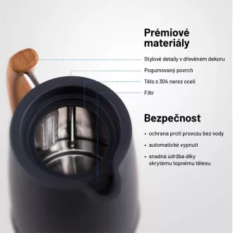 Czajnik elektryczny Lauben 17GR