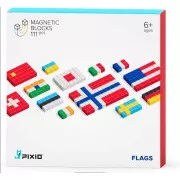 Zestaw magnetyczny PIXIO Flags