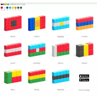 Zestaw magnetyczny PIXIO Flags Zestaw magnetyczny PIXIO Flags